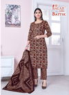 Balaji Battik Art Work Vol 4 Printed Readymade Dress
